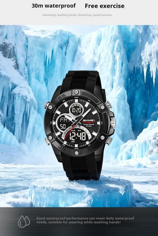 Reloj Digital Multifuncional Resistente al Agua para Hombre - Image 24