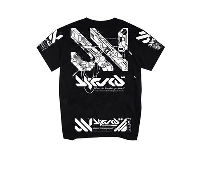 Camiseta Electrónica Underground para Hombre - Estilo Vanguardista - Image 7