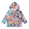 Chaqueta Impresa con Capucha para Niños - Abrigo Outdoor Resistente