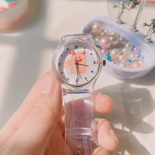 Reloj Analógico Infantil Minimalista Japonés