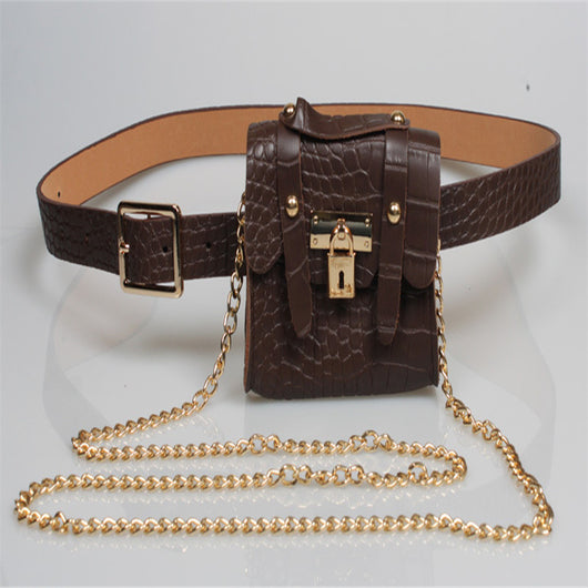 Bolso Pequeño con Cadena Metálica - Image 7