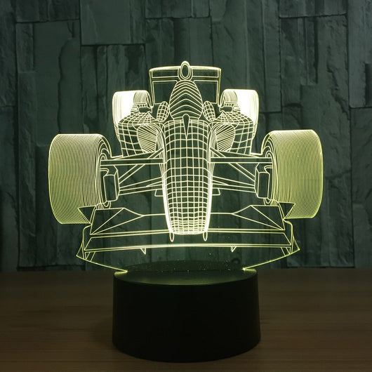 Lámpara LED 3D Táctil Multicolor con Carga USB - Luz Ambiental Decorativa - Image 4