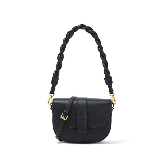 Bolso Crossbody de Cuero Redondo para Mujer - Image 9