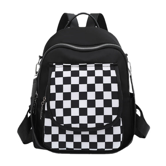 Mochila de Lona Nylon Bicolor Ultraligera