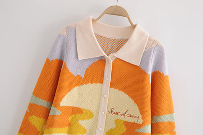 Cardigan Retro de Punto para Mujer - Chaqueta Vintage Elegante - Image 11