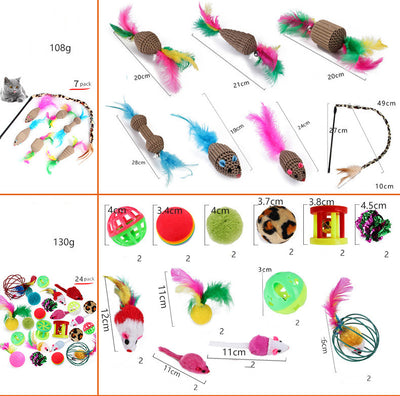 Varita Interactiva para Gatos con Juguetes Intercambiables - Image 18