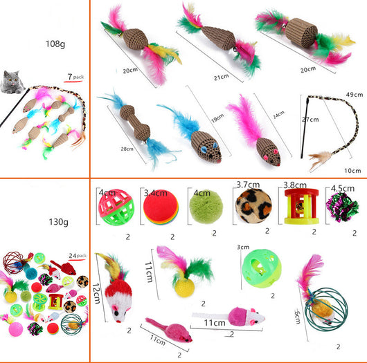 Varita Interactiva para Gatos con Juguetes Intercambiables - Image 18