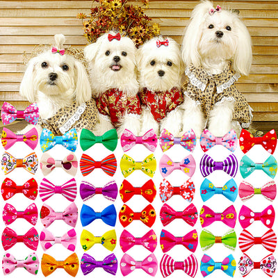 Accesorios para Mascotas - Moños y Flores para Perros y Gatos
