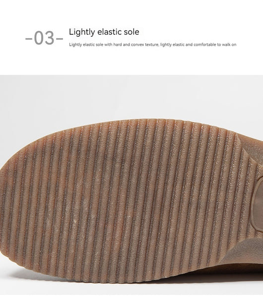 Tenis de Cuero Casual Coreano Estilo Británico - Sneakers Versátiles para Hombre - Image 14