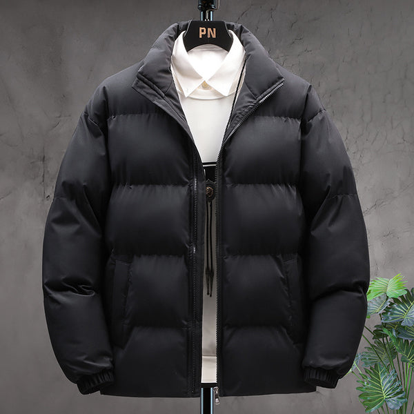 Abrigo de Cuello Alto Acolchado para Parejas - Chaqueta Casual Cálida Unisex - Image 18
