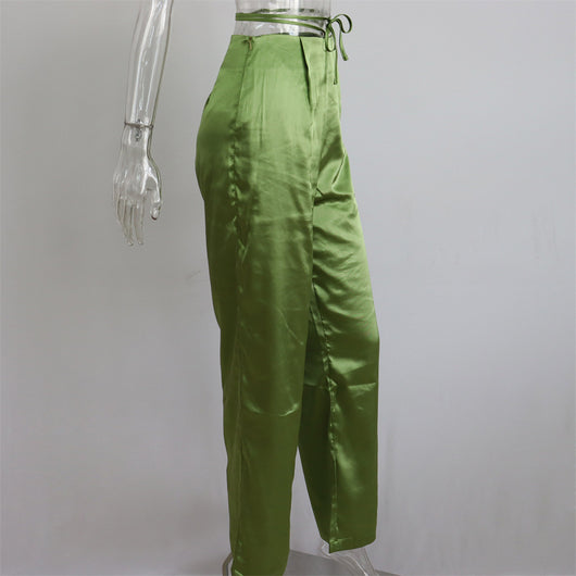 Conjunto de Tres Piezas: Chaleco, Camisa y Pantalón Recto para Mujer - Image 28