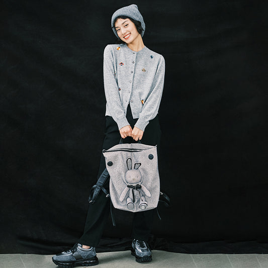 Mochila Casual Conejo para Mujer - Diseño Fashion
