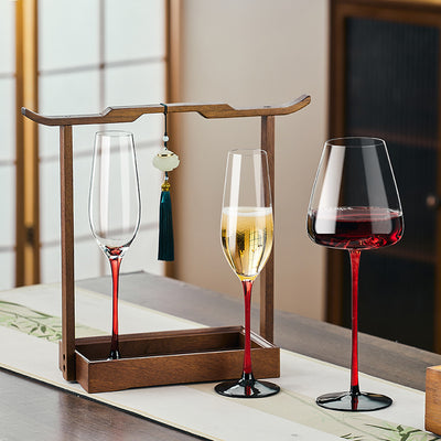 Juego de Copas de Champagne de Cristal Estilo Europeo - Image 4