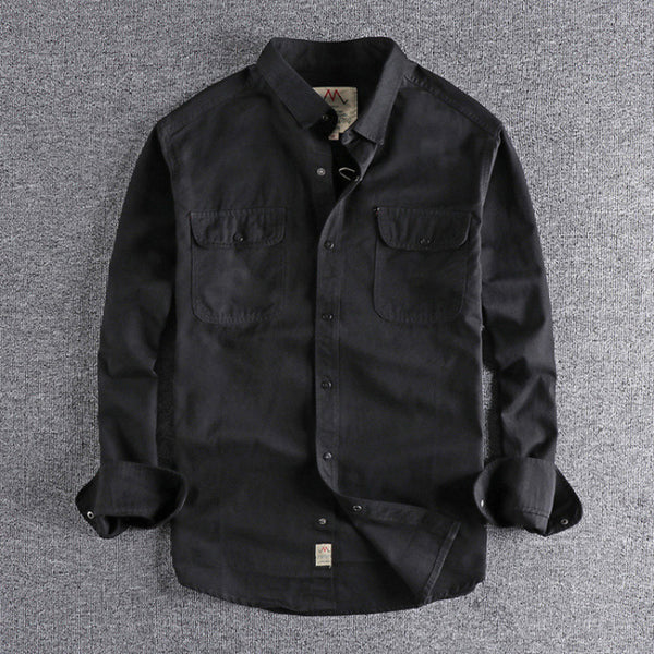 Camisa Vintage Casual para Hombre - Image 6