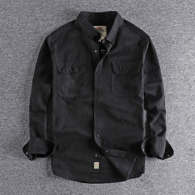 Camisa Vintage Casual para Hombre - Image 6
