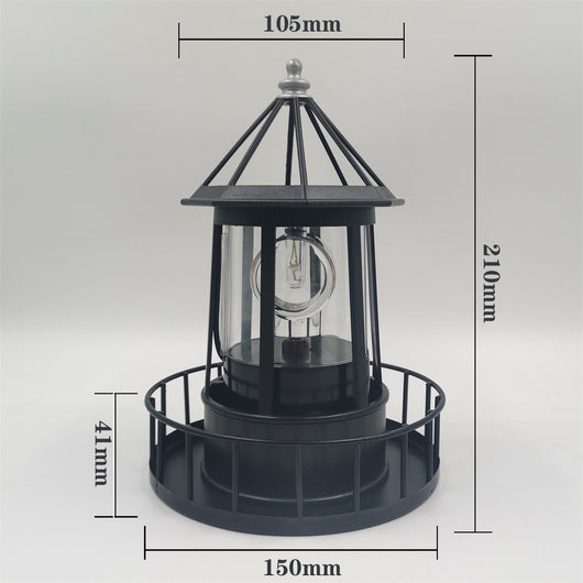 Faro Solar Giratorio Grande con LED para Jardín - Image 3