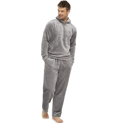 Pijama Gris Franela para Hombre - Confort Simple y Duradero - Image 7