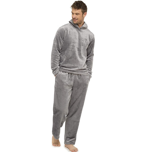 Pijama Gris Franela para Hombre - Confort Simple y Duradero - Image 7