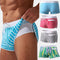 Pantalones de Playa Cortos para Hombre con Doble Capa Antibrillo y Rayas Verticales
