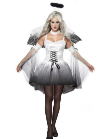 Disfraz de Ángel Oscuro - Cosplay Ángel Caído Halloween - Image 11