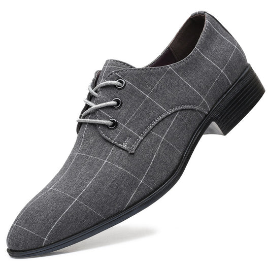 Zapatos de Lona y Cuero - Comodidad Versátil - Image 5