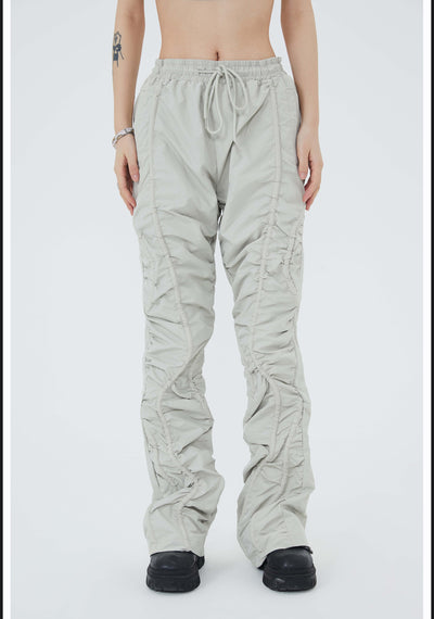 Pantalones Deportivos Sueltos con Pliegues - Estilo Street Casual - Image 11