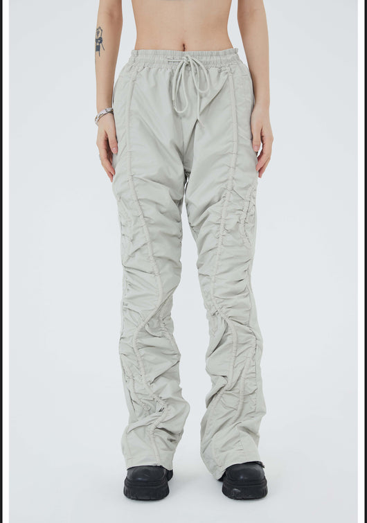 Pantalones Deportivos Sueltos con Pliegues - Estilo Street Casual - Image 11
