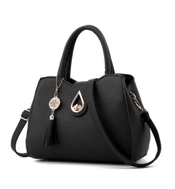 Bolso de Cuero PU para Mujer con Borlas - Elegante y Versátil - Image 2