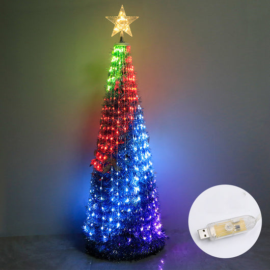 Luz Árbol de Alambre de Cobre LED