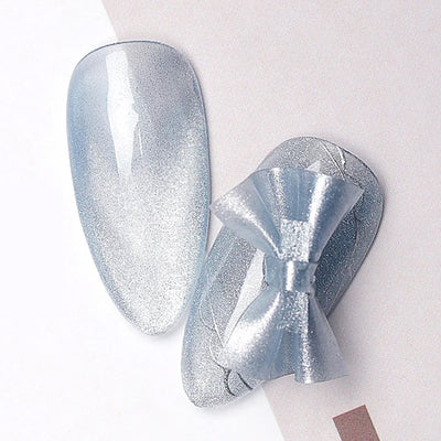 Esmalte Gel Efecto Ojo de Gato Cristal - Plata Transparente Moonstone - Image 14