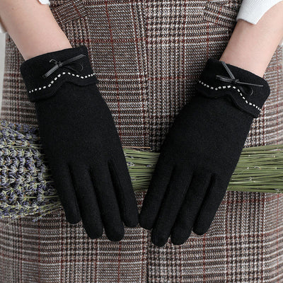Guantes de Cachemira y Lana con Pantalla Táctil