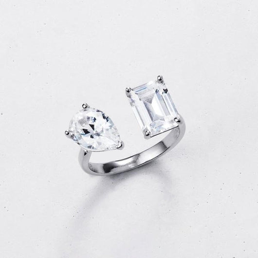 Anillo de Diseño Exclusivo Lujo Ligero para Mujer - Image 13