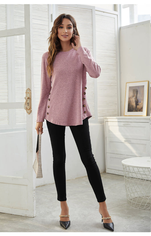 Blusa Casual para Mujer con Botones y Mangas Largas - Image 19