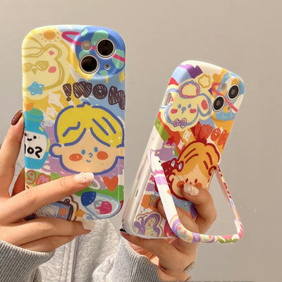 Funda para Celular Pareja Cartoon Graffiti - Image 9