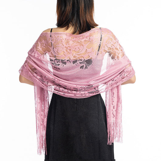 Chal Encaje Elegante para Dama de Honor y Eventos - Image 23