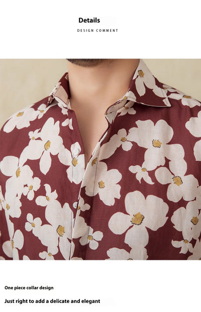 Cardigan Estampado de Manga Larga para Hombre - Image 12