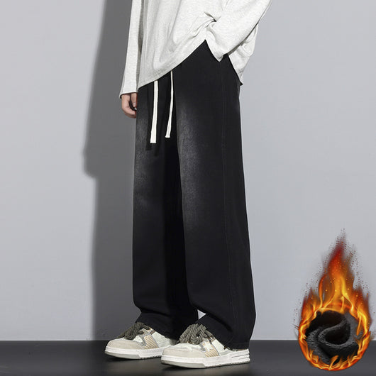 Jeans Hombre Pierna Ancha Minimalista y Cómodo - Image 34