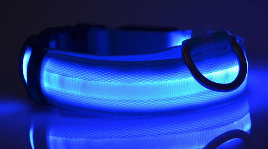 Collar LED Luminoso para Perros y Gatos - Seguridad Nocturna con Luz Fluorescente - Image 8