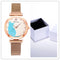 Oro Rosa Con Caja Reloj