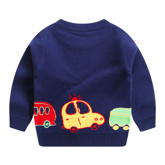 Suéter Infantil Doble Capa para Otoño e Invierno - Image 2