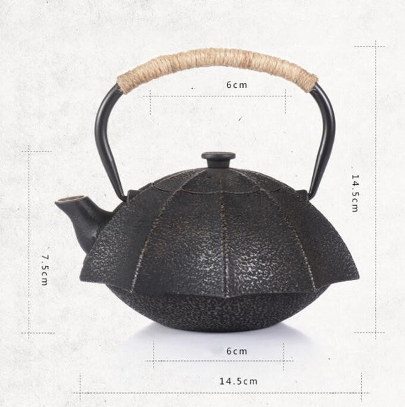 Tetera de Hierro Forjado Artesanal