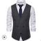 Chaleco Cuadros Slim Fit para Hombre - Estilo Casual Moderno