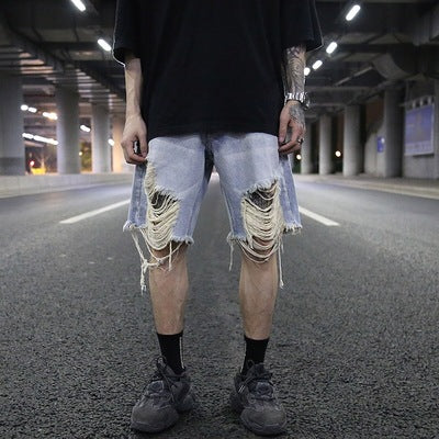 Shorts de Mezclilla Holgados Hurricane
