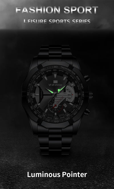 Reloj Deportivo Mecánico Multifunción con Esfera Luminosa - Image 12