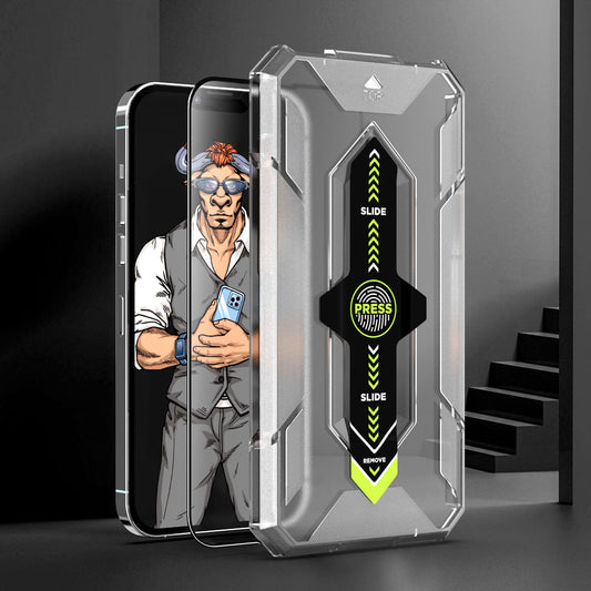 Protector de Pantalla Templado - Kit de Aplicación Fácil
