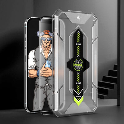 Protector de Pantalla Templado - Kit de Aplicación Fácil