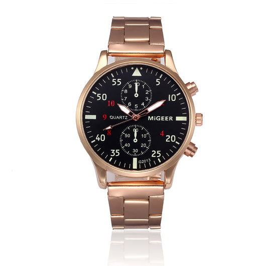 Reloj Deportivo de Acero Inoxidable para Hombre con Movimiento de Cuarzo - Image 14