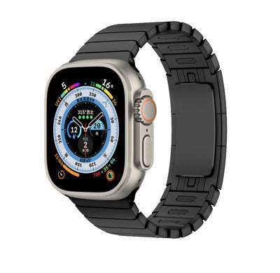 Reloj Inteligente Bow Buckle IWatch 8 Acero Inoxidable con Correa Metálica - Image 5