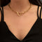 Punk Metallic Wind Clavicle Chain B11 02 04