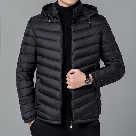 Chaqueta de Algodón Reversible para Hombre - Estilo y Versatilidad